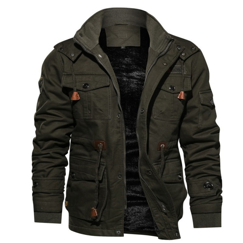 Waterproof Fleece-Lined Winter Jacket
