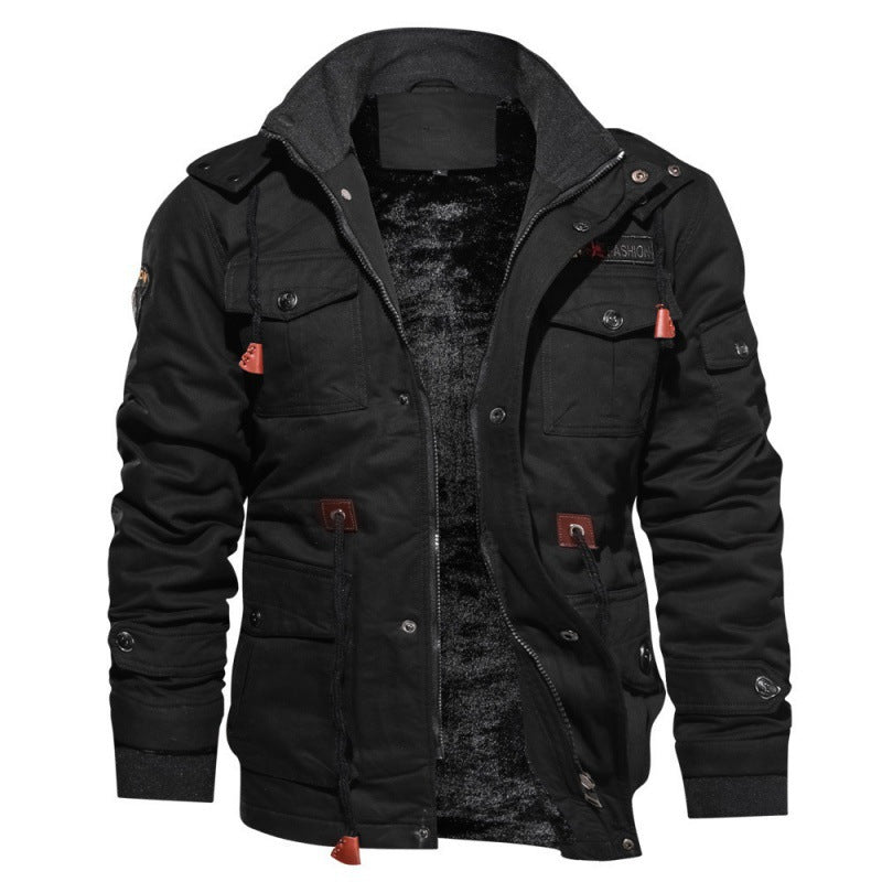 Waterproof Fleece-Lined Winter Jacket