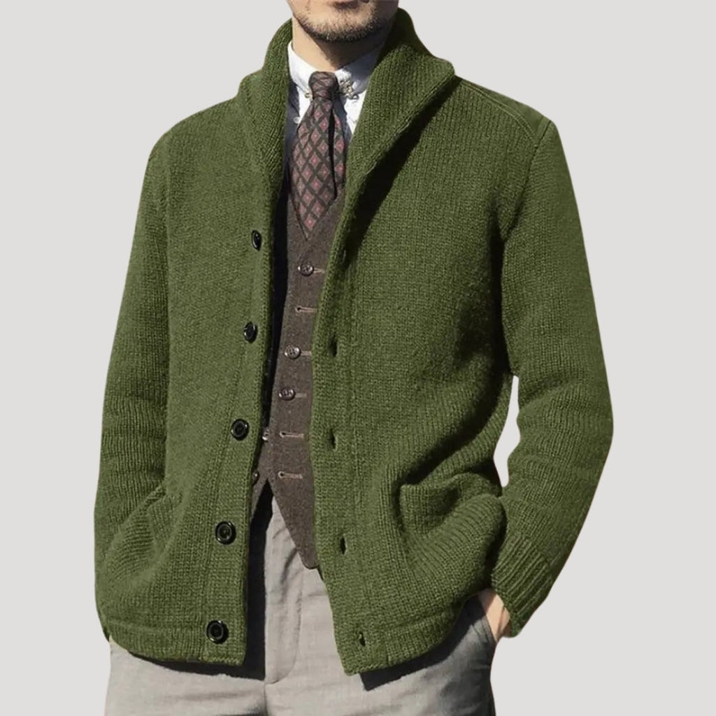 Shawl Collar Wool Coatigan
