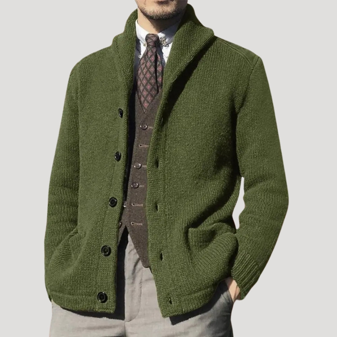 Shawl Collar Wool Coatigan