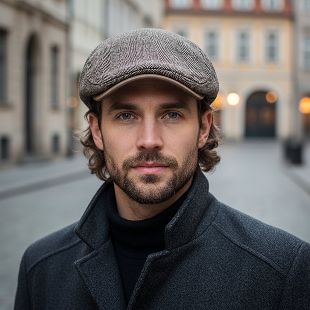 Classic Vintage Knit Beret