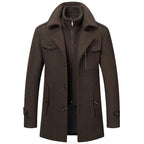 Classic Wool Winter Overcoat