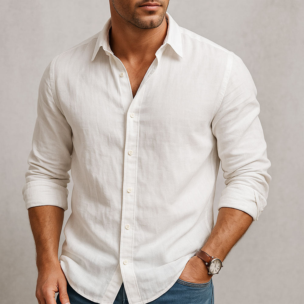 Cotton-Linen Summer Shirt
