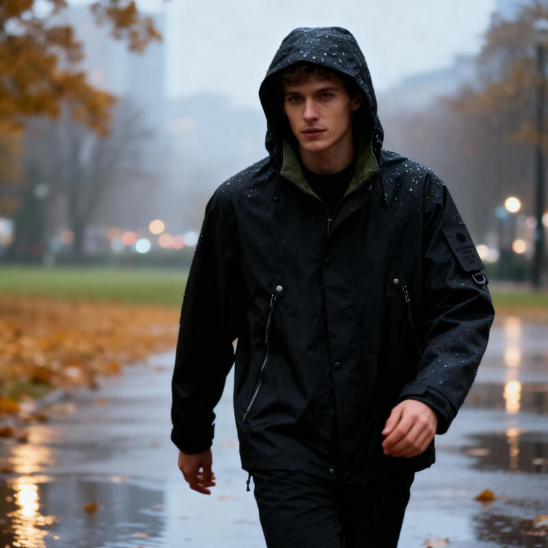 Waterproof Hooded Softshell Jacket
