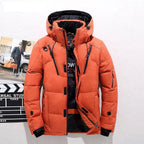 Quilted Down Puffer Winter Jacket