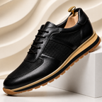 Hand-Stitched Leather Dress Sneaker
