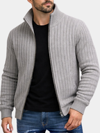 Full-Zip Soft Knit Cardigan