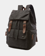 Vintage Canvas Flap Backpack