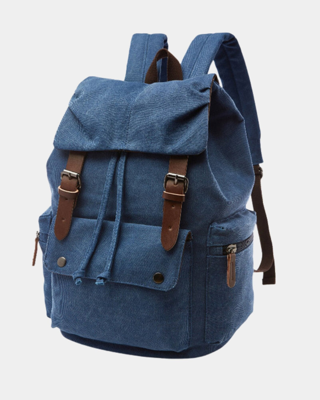 Vintage Canvas Flap Backpack