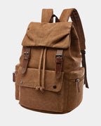 Vintage Canvas Flap Backpack