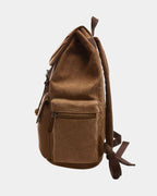 Vintage Canvas Flap Backpack