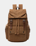 Vintage Canvas Flap Backpack