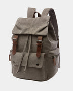 Vintage Canvas Flap Backpack