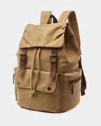 Vintage Canvas Flap Backpack