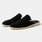 Slip-On Suede Mules - Secranzo
