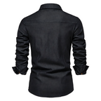 Tailored Cotton Denim Shirt