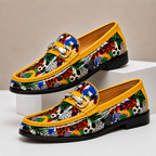 Braided Leather Polished Loafer