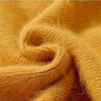 Color Block Cashmere Pullover