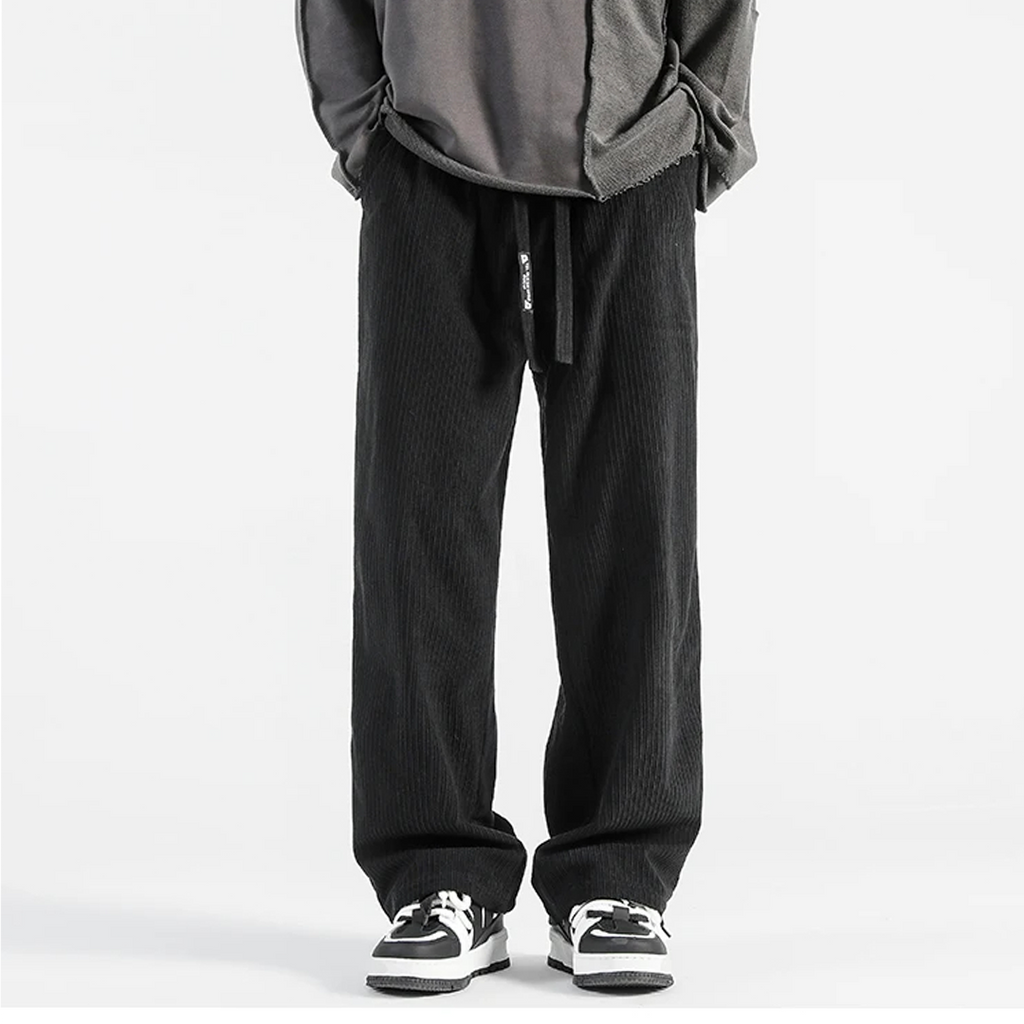 Thick Corduroy Loose Sweatpants