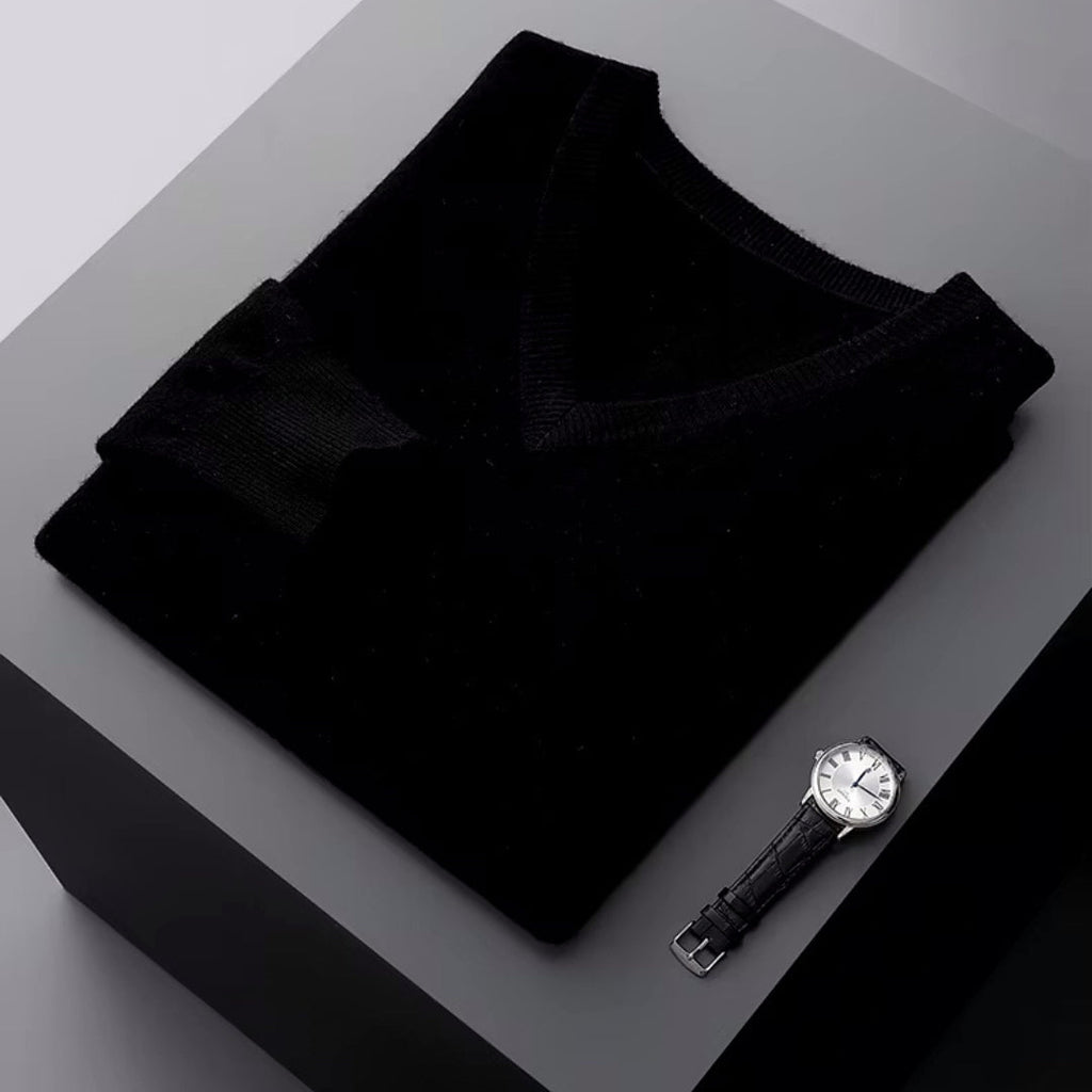 Fine Merino V-Neck Sweater