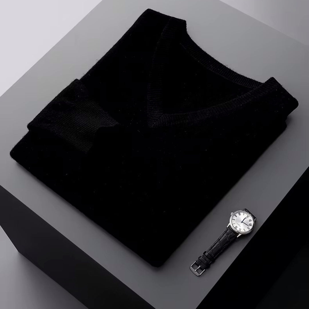 Fine Merino V-Neck Sweater