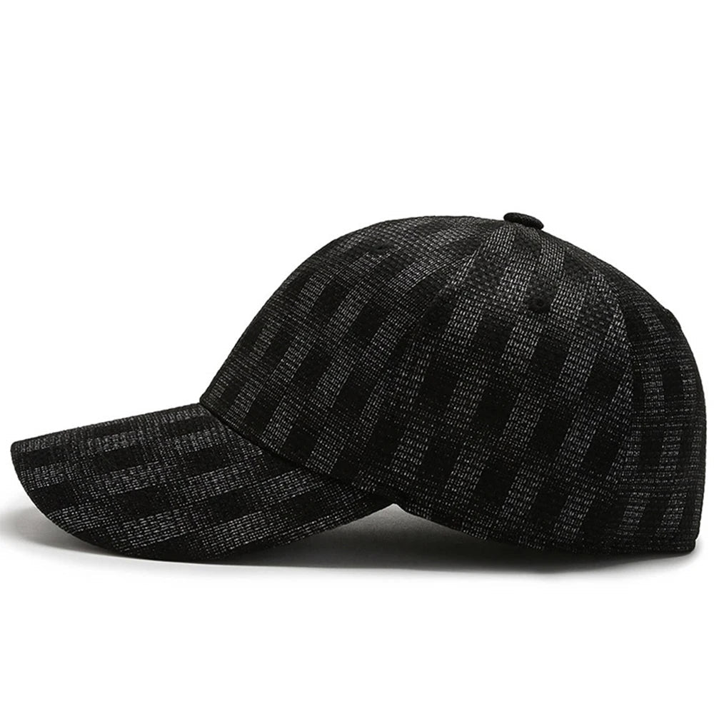 Checked Signature Baseball Cap