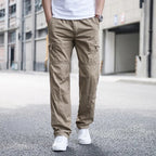 Relaxed Fit Utility Cargo Trousers