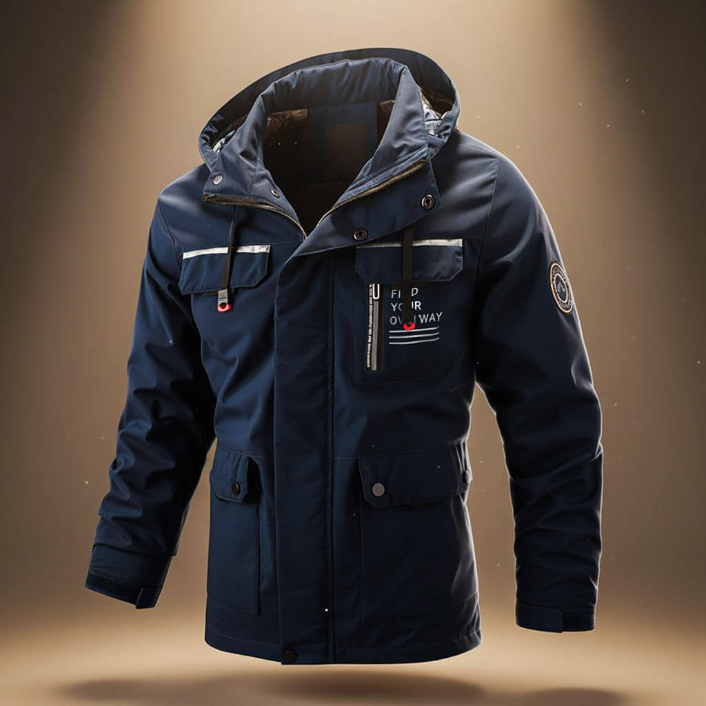 Weatherproof Hooded Winter Jacket