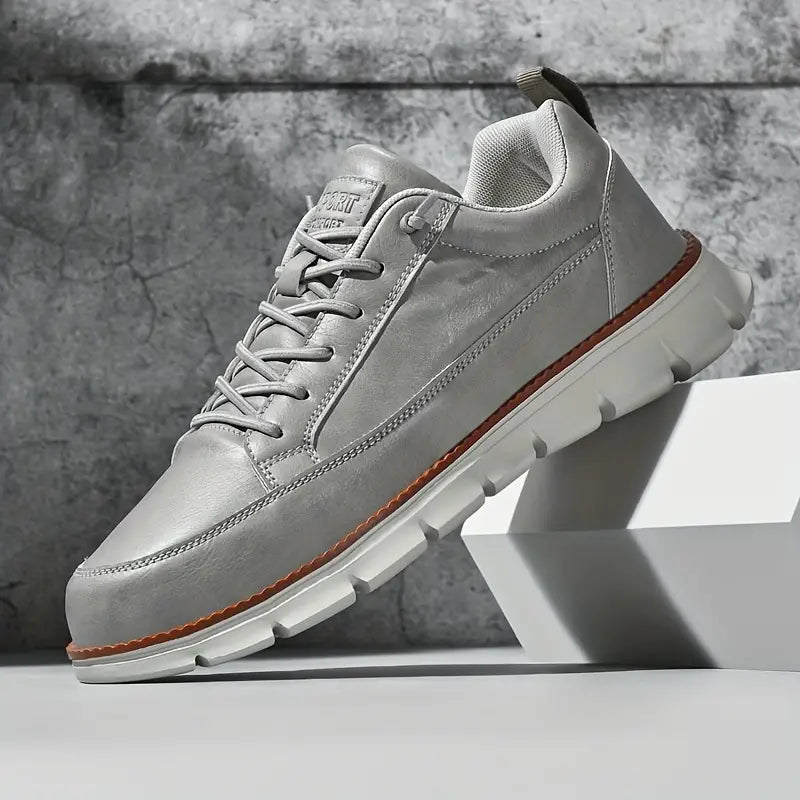 Cushioned Italian Leather Sneakers