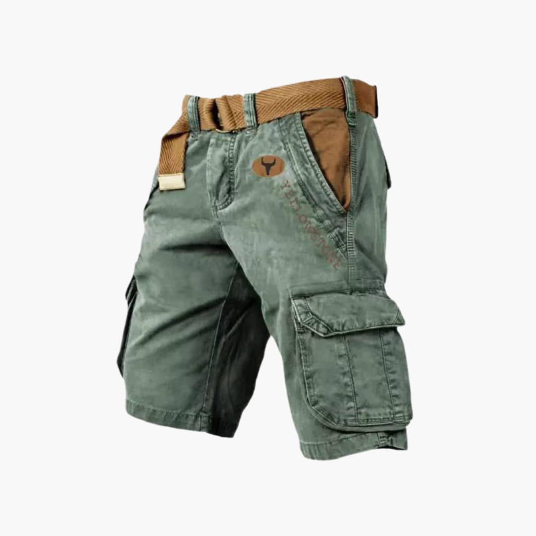 Cargo Shorts with Belt