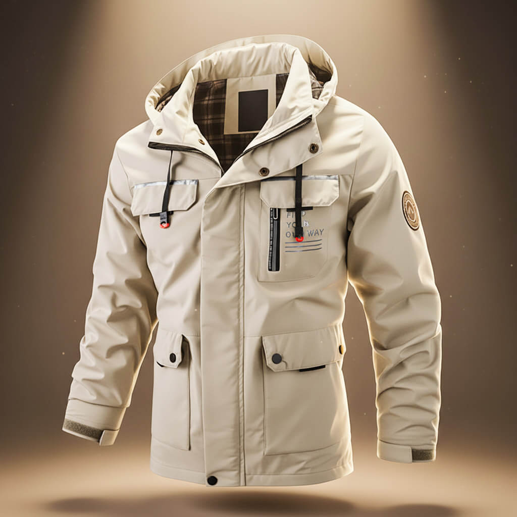Weatherproof Hooded Winter Jacket