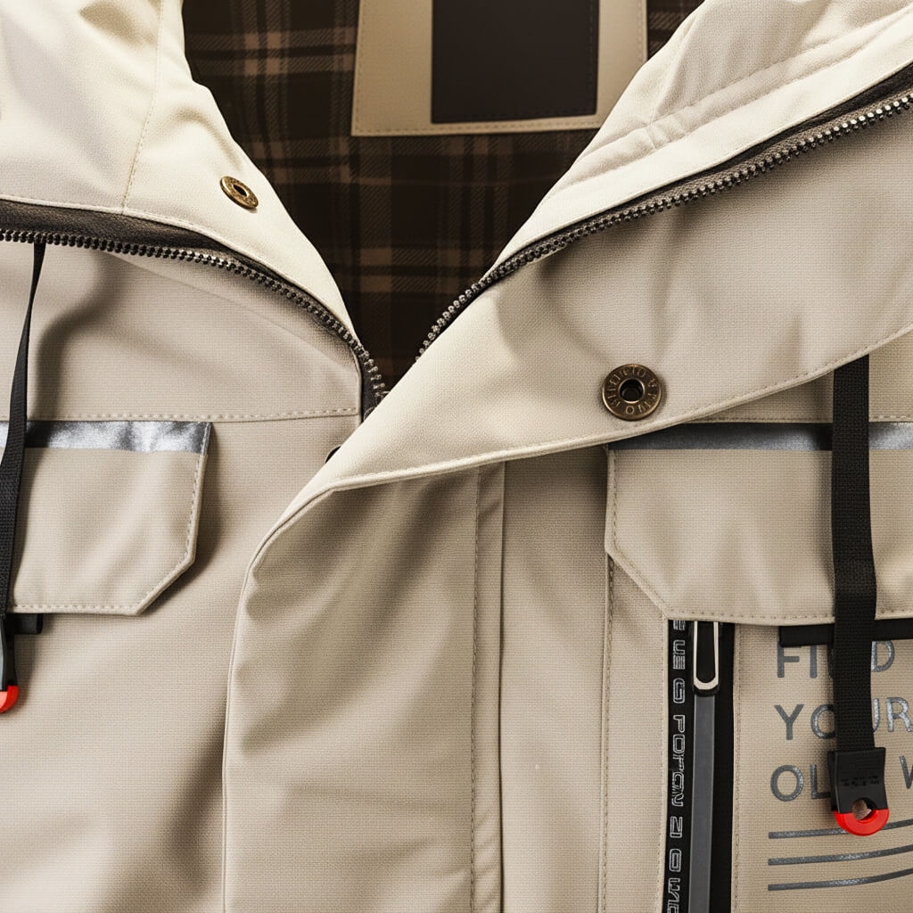 Weatherproof Hooded Winter Jacket