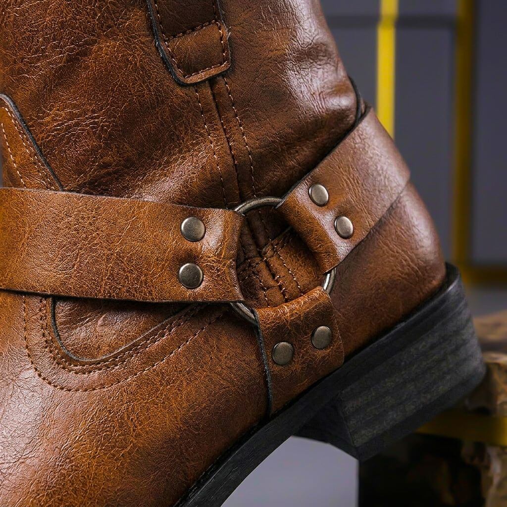 Handmade Vintage Leather Boots
