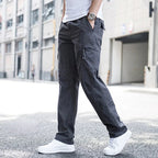Relaxed Fit Utility Cargo Trousers