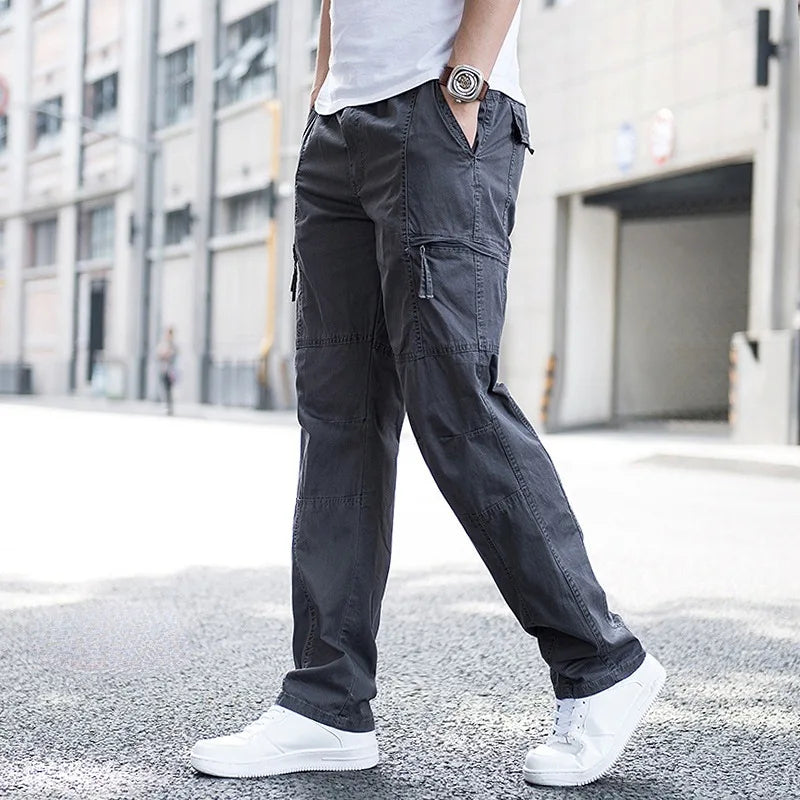 Men's Relaxed Fit Cargo Trousers