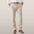 Tailored Linen Summer Trousers