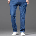 Classic Straight Cut Denim Jeans