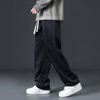 Velvet Corduroy Loose Fit Sweatpants