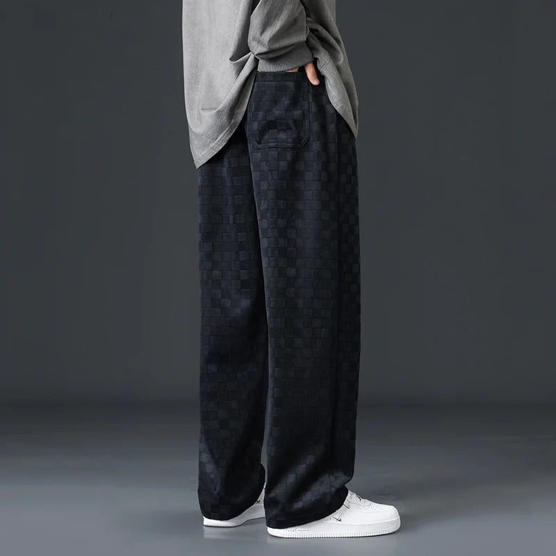 Velvet Corduroy Loose Fit Sweatpants