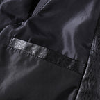 Men's Italian Leather Slim Jacket