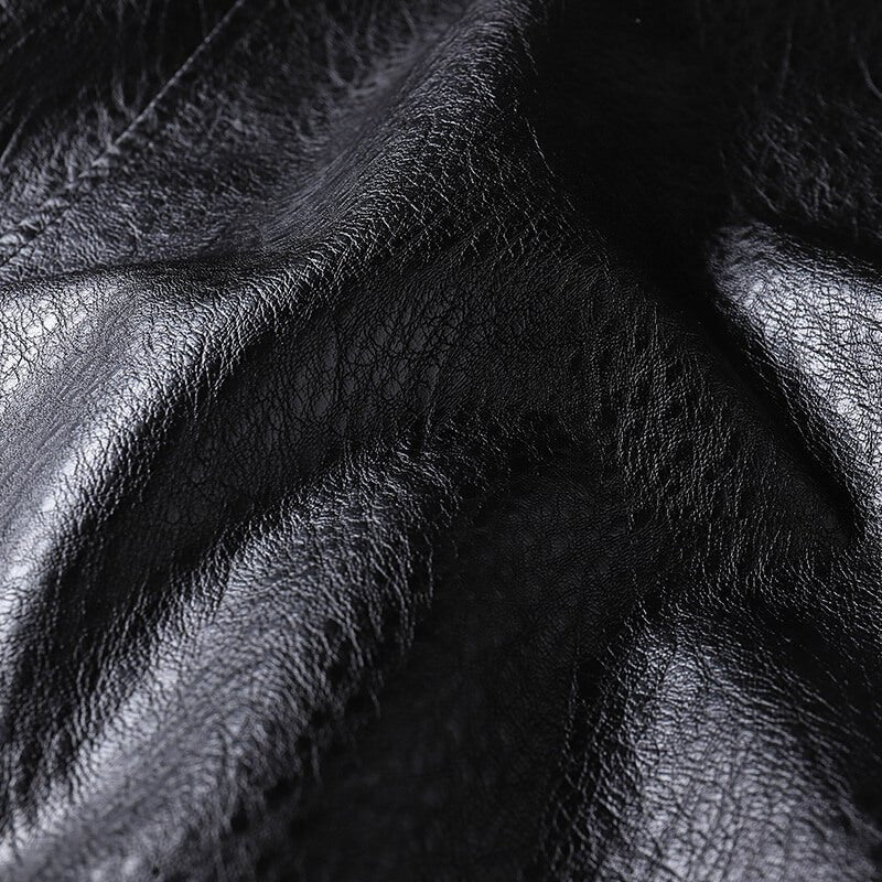 Men's Italian Leather Slim Jacket