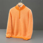 Merino Wool Diamond Quarter-Zip