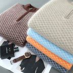 Merino Wool Diamond Quarter-Zip