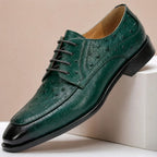 Full-Grain Leather Derby Shoes