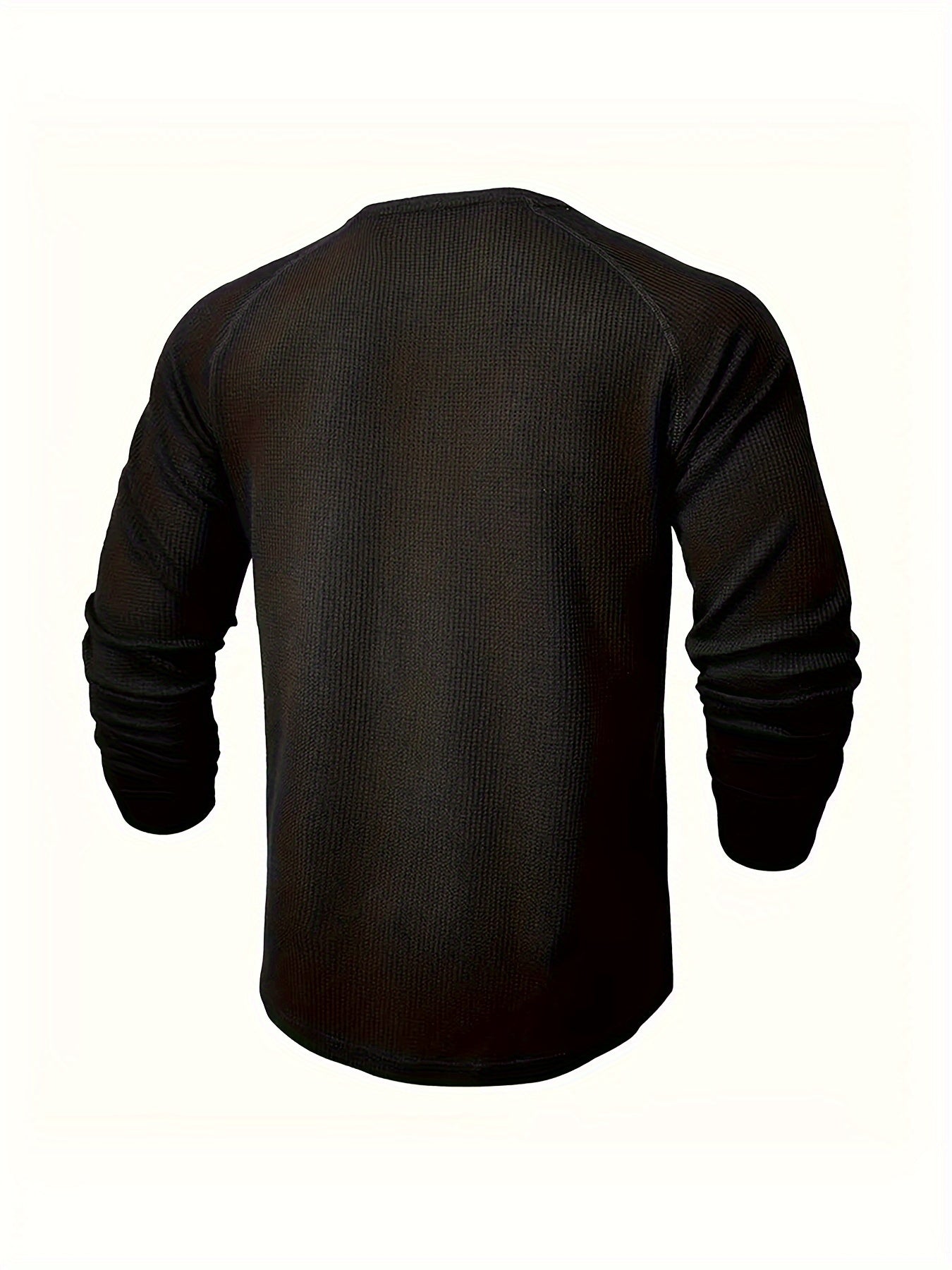 Textured Henley Short-Sleeve Tee