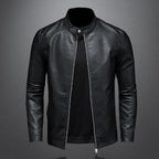 Faux Leather Biker Jacket