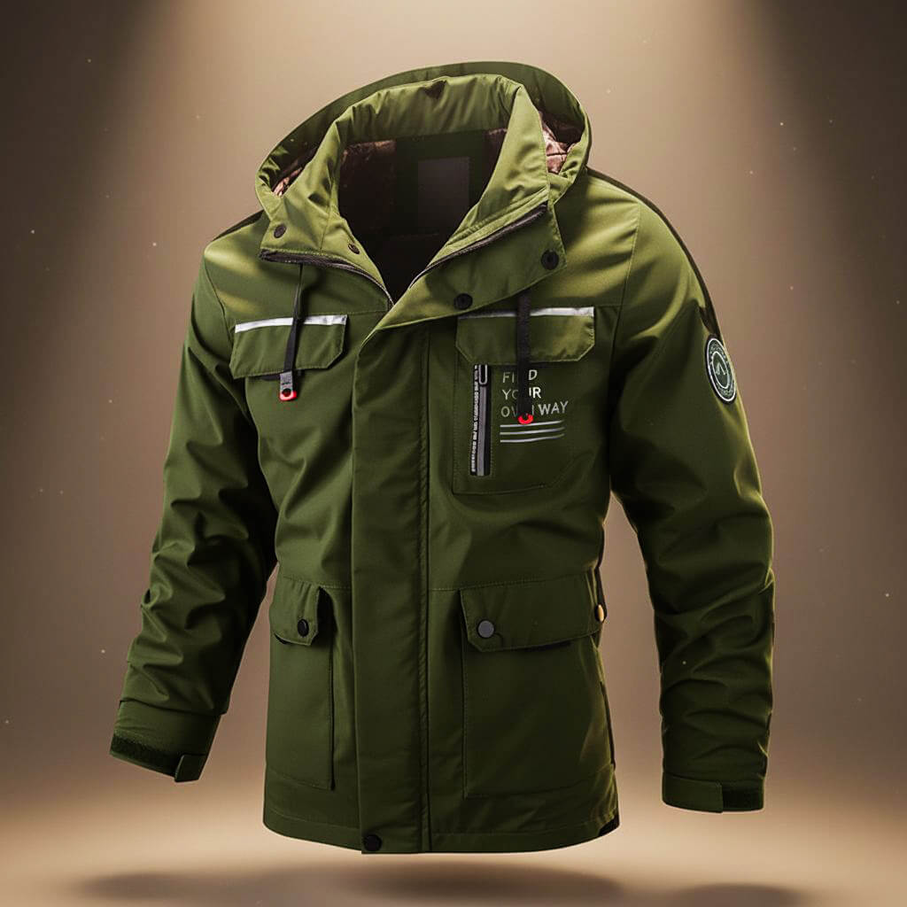 Weatherproof Hooded Winter Jacket