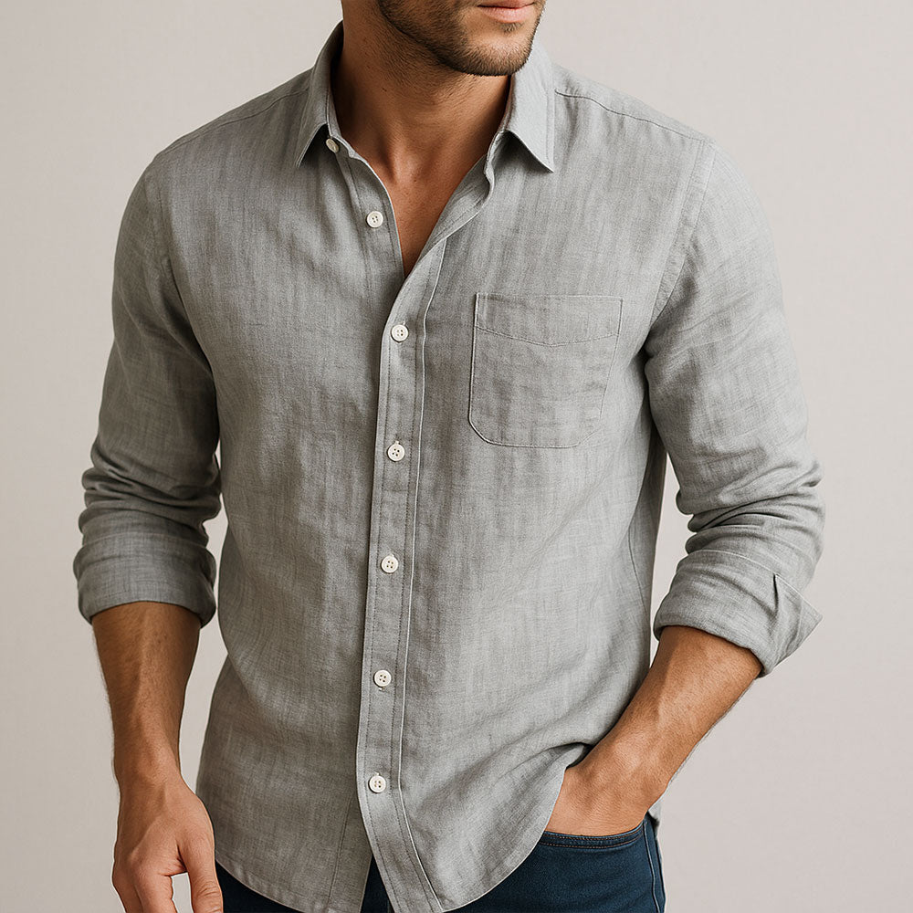 Cotton-Linen Summer Shirt