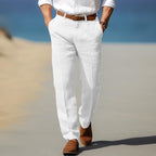 Premium Linen Tailored Trousers