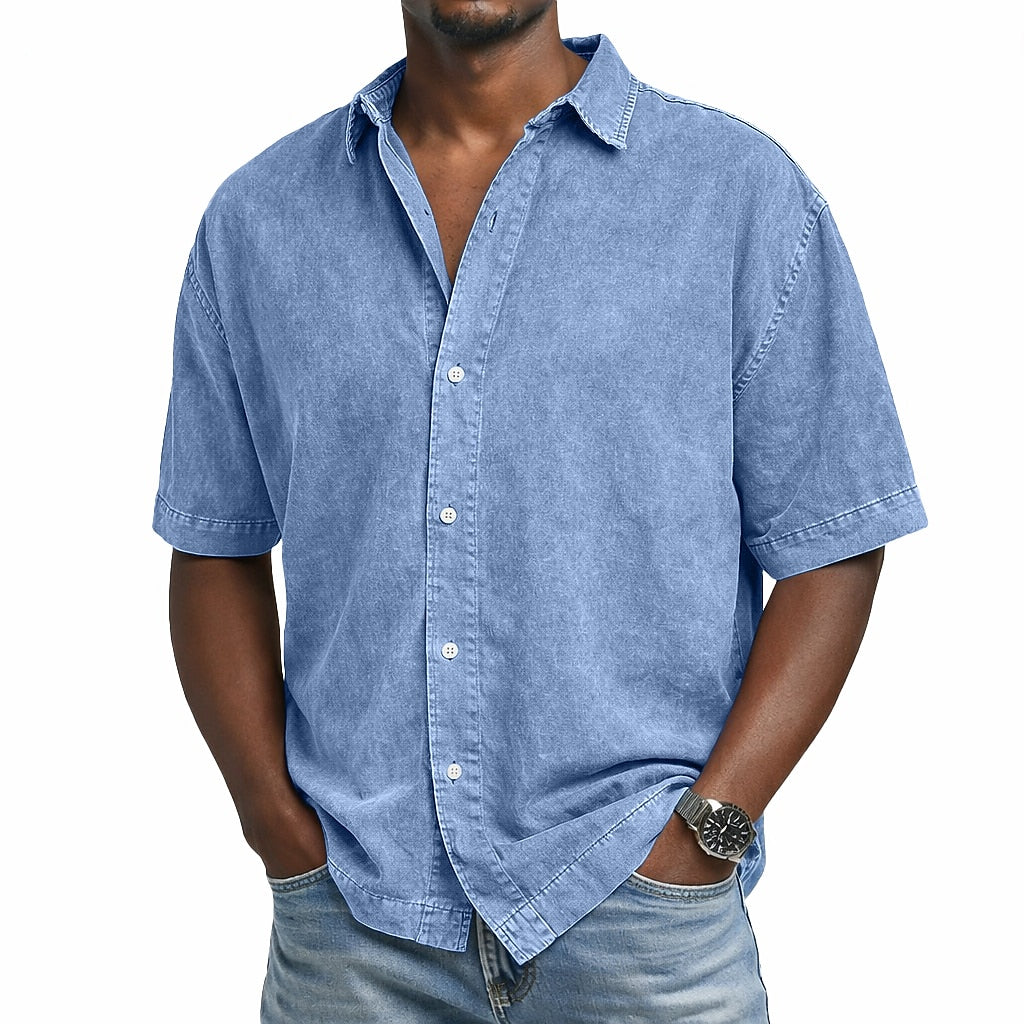 Vintage Washed Cotton Shirt